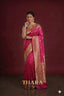 Pure Katan Silk Pink with Meenakari Motifs Banarasi Saree