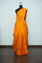 Raw mango Benaras designer sarees